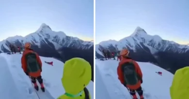 Turista morre após tentar tirar selfie e escorregar em montanha