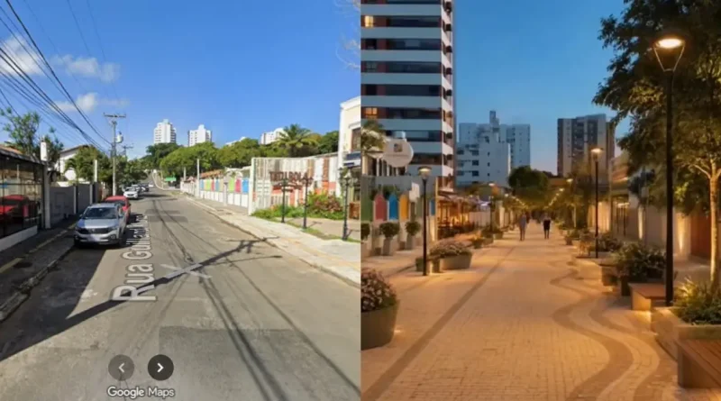 Rua da Pituba passará por revitalização e ganhará calçadão voltado para bares e restaurantes