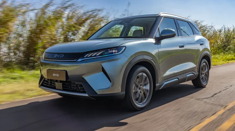 BYD Atto 2 flex chega por R$ 149 mil para liderar SUVs no Brasil